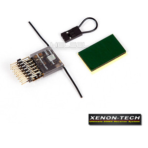 [Xenon-Tech] SPEKTRUM DSMX/DSM2 6ch Receiver (End Pin) 헬셀