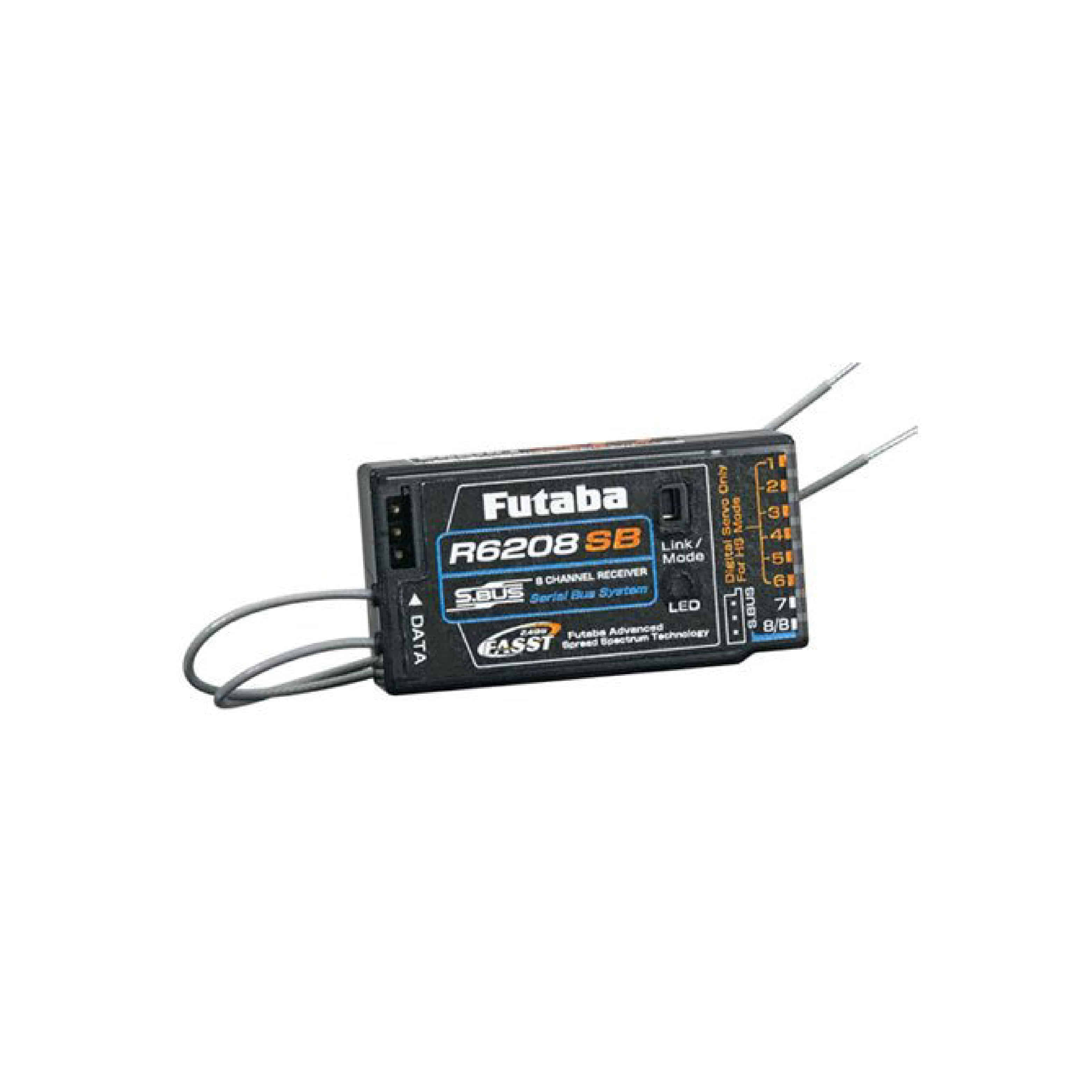 [FUTABA] R6208SB High Speed 2.4GHz Receiver(HV/FASST) 헬셀