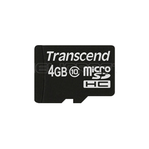 [Transcend] MICRO SDHC 4GB 메모리카드 | 마이크로SDHC 헬셀