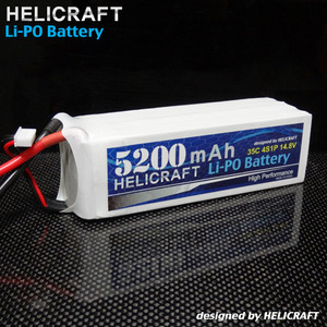 [Helicraft Ace] Lipo 5200mAh 14.8V 35C-강력추천 헬셀