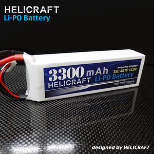 [Helicraft Ace] Lipo 3300mAh 14.8V 35C 헬셀