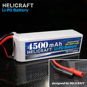 [Helicraft Ace] Lipo 4500mAh 14.8V 35C-강력추천 [XT150] 헬셀