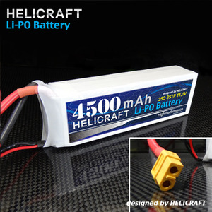 Helicraft Ace Lipo 4500mAh 11.1V 35C-강력추천 [XT60] 헬셀
